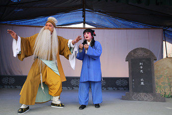 甘肅秦腔藝術(shù)劇院赴甘谷慰問(wèn)演出團(tuán)已到達(dá)目的地