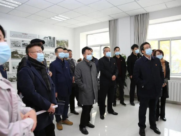 甘肅演藝集團黨委書記、董事長陳其銀一行赴甘肅日報報業(yè)集團觀摩黨建工作