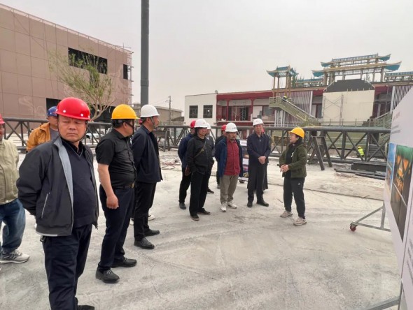 酒泉市委常委、敦煌市委書記石琳實(shí)地調(diào)研樂動敦煌-文旅產(chǎn)業(yè)綜合體項(xiàng)目建設(shè)情況